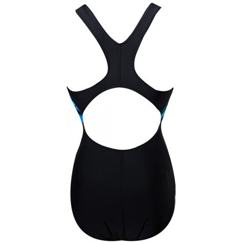 FINALS Women\'s Onyx Super V-Back Splice Swimsuit
