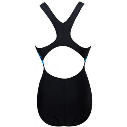 FINALS Women\'s Onyx Super V-Back Splice Swimsuit