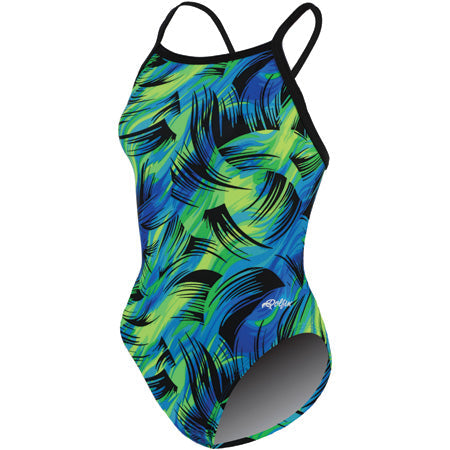 DOLFIN Winners V-2 Back - Siren BlueGreen