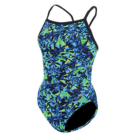 DOLFIN Winners V-2 Back - Blitz BlueGreen