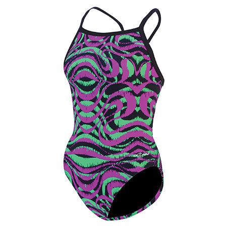 DOLFIN Winners V-2 Back - Mirage PurpleMint