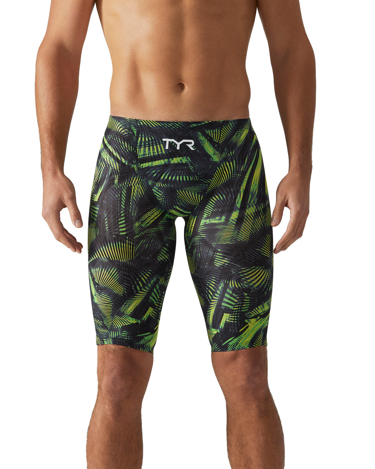 TYR Men's Avictor High Waist Jammer - Helux
