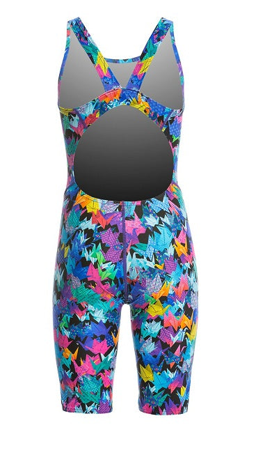 AMANZI Girl&#39;s Orizuru Kneelength Unitard