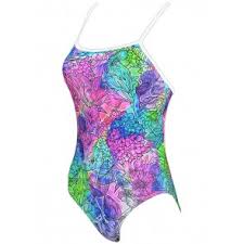 AMANZI Bubblegum Bloom Female Swimsuit - Youth