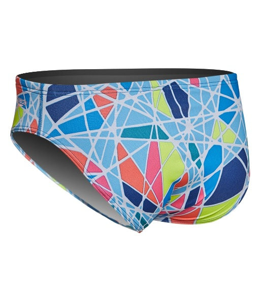 SPEEDO Turnz Printed Brief Swimsuit - Endurance Lite