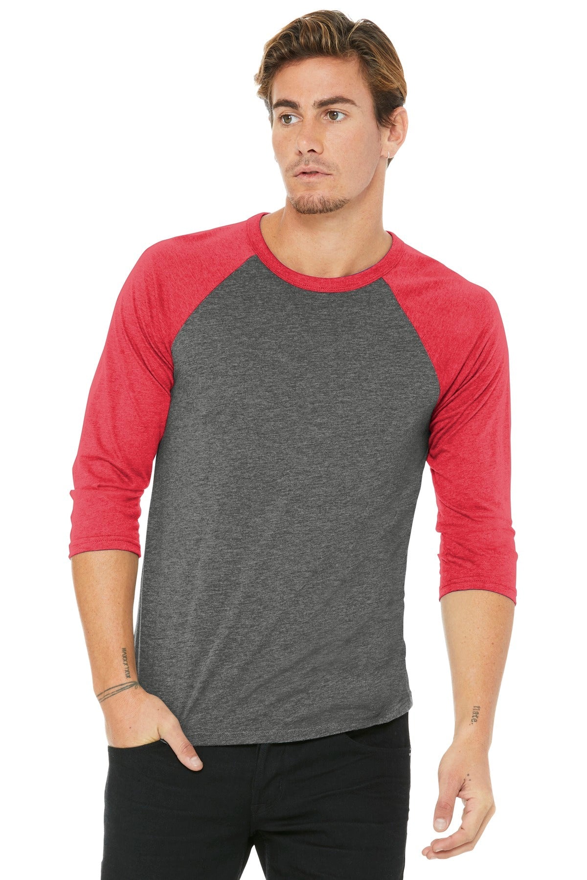 grey/red tb