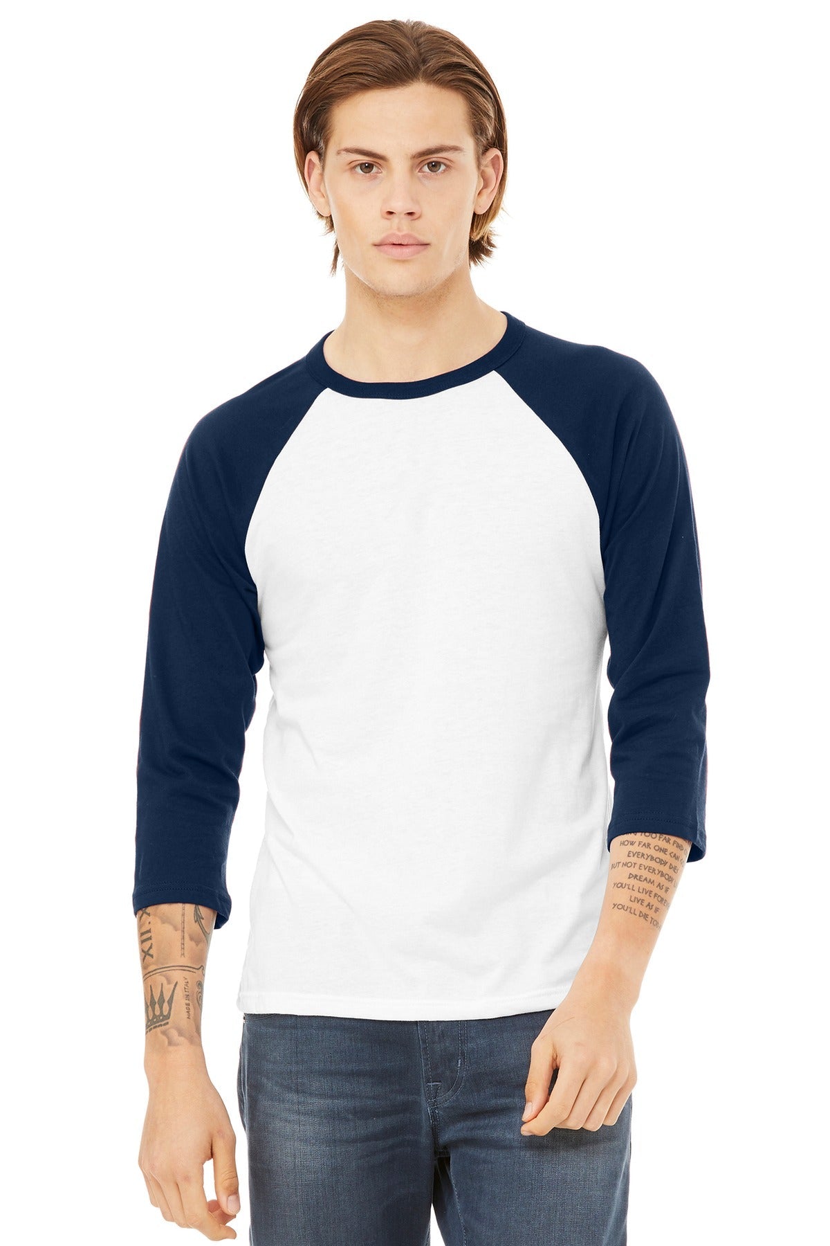 white/navy