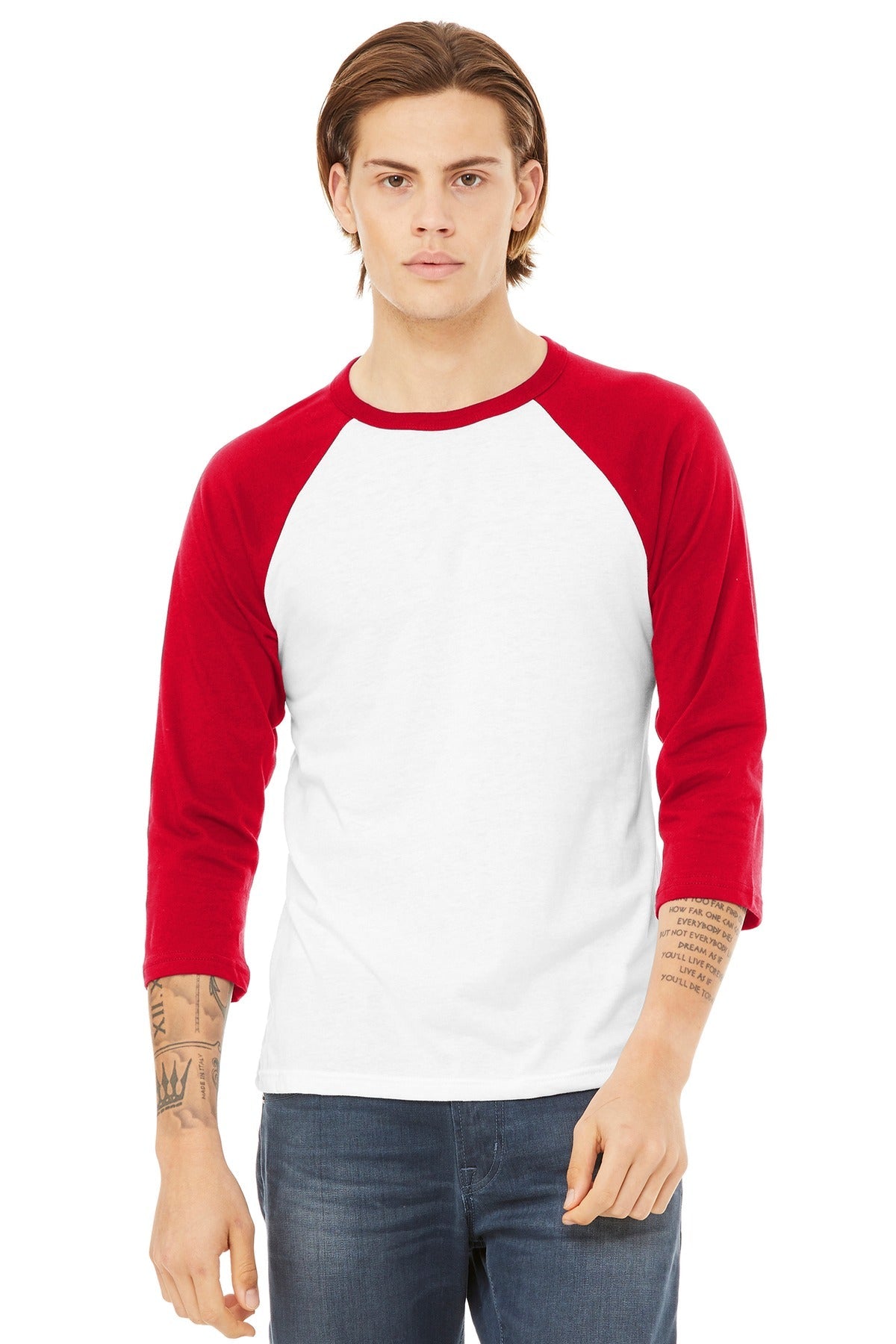 white/red