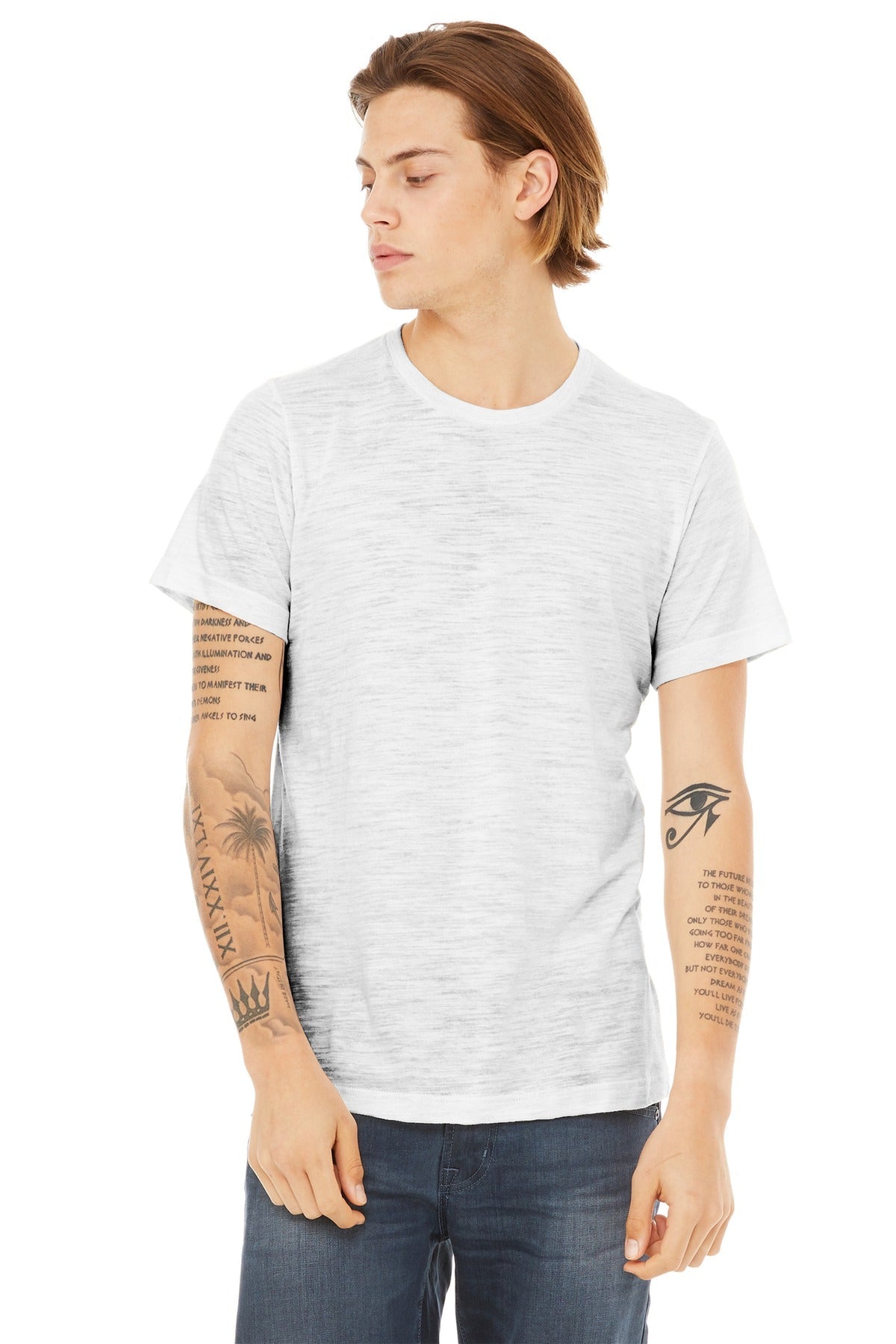 white slub