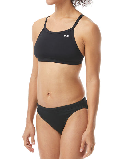 TYR Women's Durafast One Solid Diamondfit Workout Bikini
