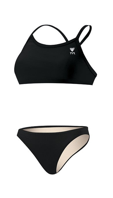 TYR Women&#39;s Durafast One Solid Diamondfit Workout Bikini