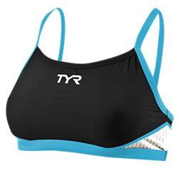 TYR Women&#39;s Carbon Thin Strap Tri Top