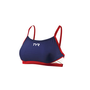 TYR Women&#39;s Carbon Thin Strap Tri Top