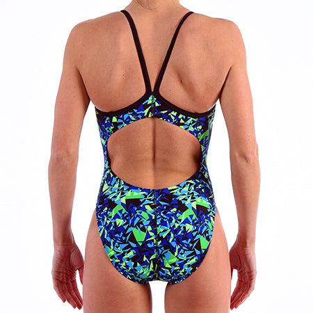 DOLFIN Winners V-2 Back - Blitz BlueGreen