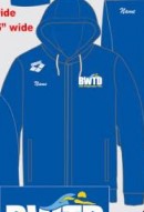 Bridgewater JCC_Arena Unisex Team Panel Hooded Full Zip Jacket