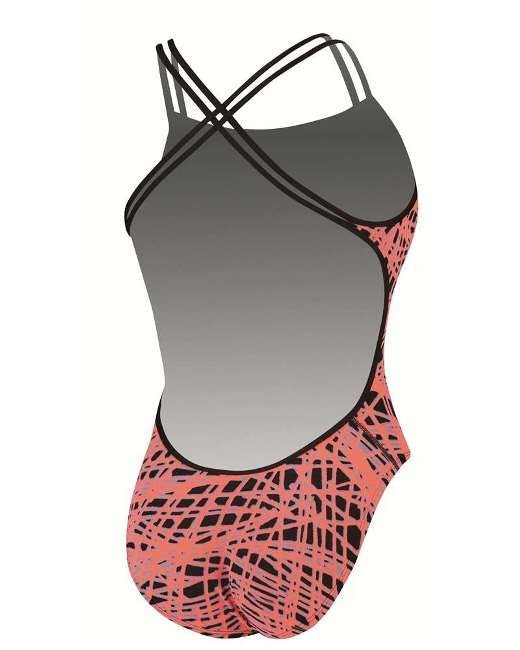 NIKE SWIM Female Blaze Spider Back Tank