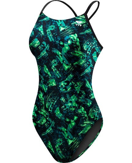 TYR Women&#39;s Emulsion Cutoutfit Swimsuit - Adult