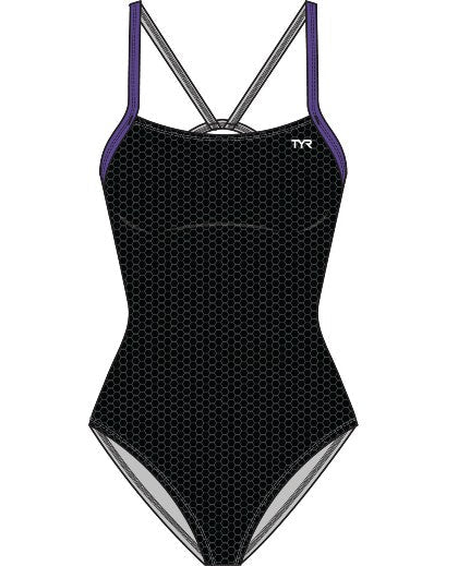 TYR Womens Hexa Cutoutfit Swimsuit
