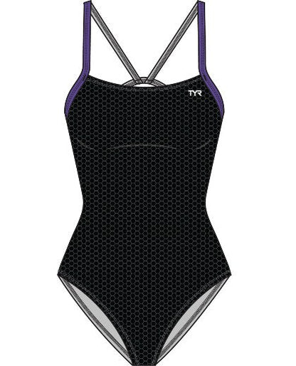 TYR Womens Hexa Cutoutfit Swimsuit