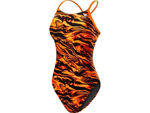 TYR Girl\'s Miramar Cutoutfit Swimsuit