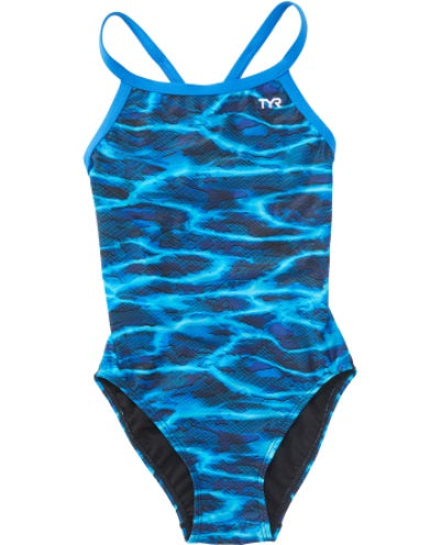 TYR Girls's Lambent Diamondfit Swimsuit