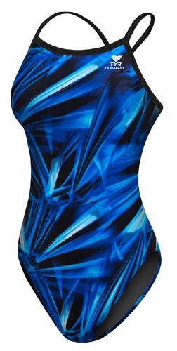 TYR Girl&#39;s Durafast Asteroid Elite Diamondfit - Youth