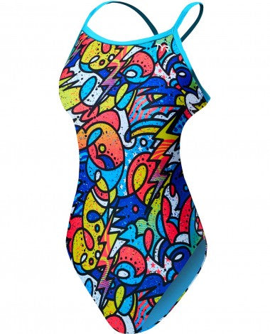 TYR Girls&#39; Astratto Diamondfit Swimsuit