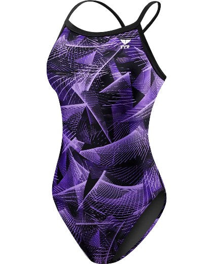 TYR Girls' Axis Diamondfit Swimsuit
