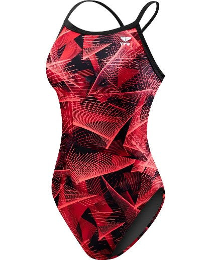 TYR Girls' Axis Diamondfit Swimsuit