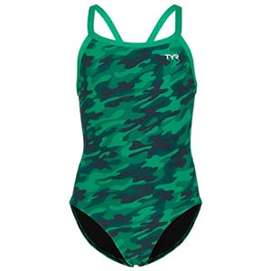 TYR Women\'s Camo Diamondfit One Piece Swimsuit