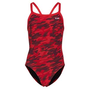 TYR Women\'s Camo Diamondfit One Piece Swimsuit