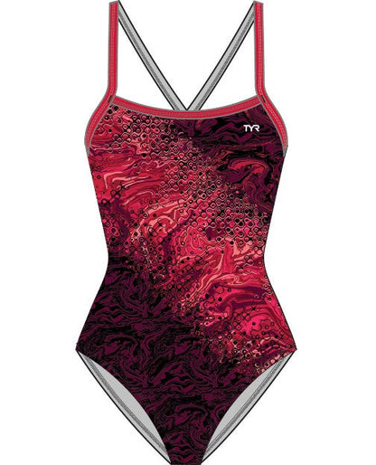 TYR Girls Chroma Diamondfit Swimsuit