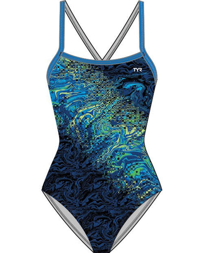 TYR Girls Chroma Diamondfit Swimsuit