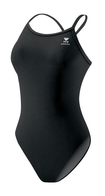 TYR Girls&#39; Durafast One Solid Diamondfit Swimsuit - Youth