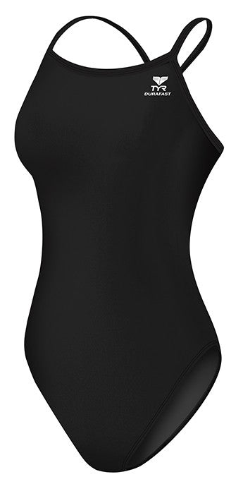 TYR Girls&#39; Durafast Elite Solid Diamondfit Swimsuit - Youth
