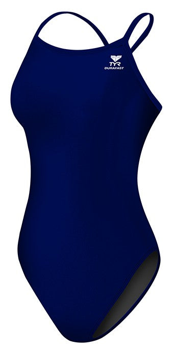 TYR Girls&#39; Durafast Elite Solid Diamondfit Swimsuit - Youth