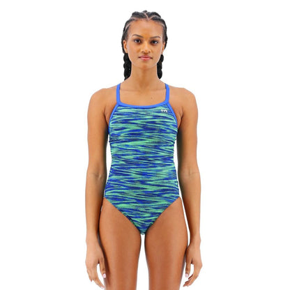 TYR Girl's Fizzy Diamondfit Swimsuit