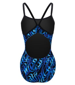 DOLFIN Talon Print Female V-2 Back