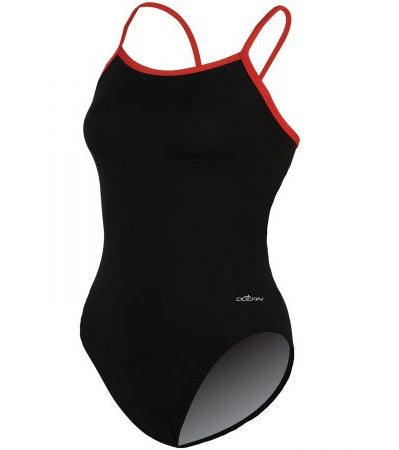 DOLFIN Women&#39;s Varsity Solid String Back