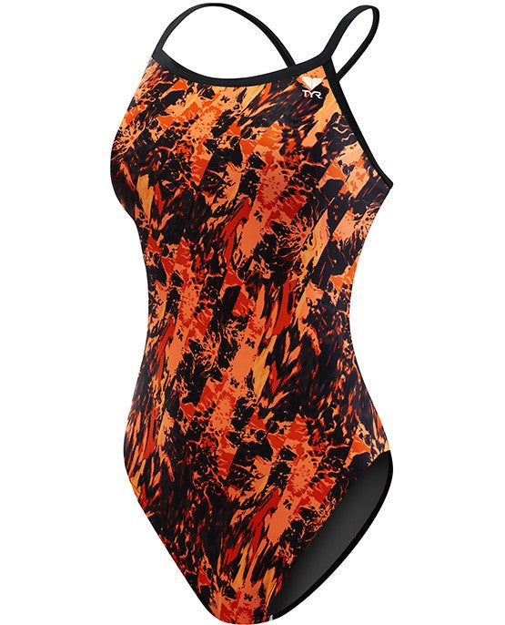 TYR Women&#39;s Glisade Cutoutfit Swimsuit Adult