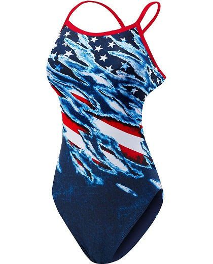 TYR Women\'s Live Free Diamondfit Swimsuit.