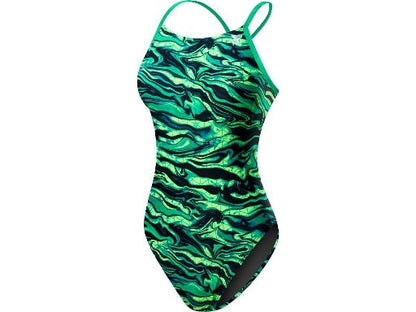 TYR Girl&#39;s Miramar Diamondfit Swimsuit