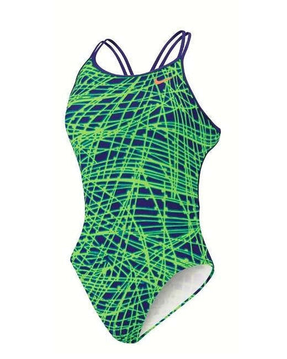NIKE SWIM Female Blaze Spider Back Tank