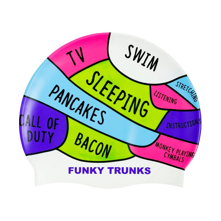 Funky Trunks - Accessories Silicone Swimming Cap