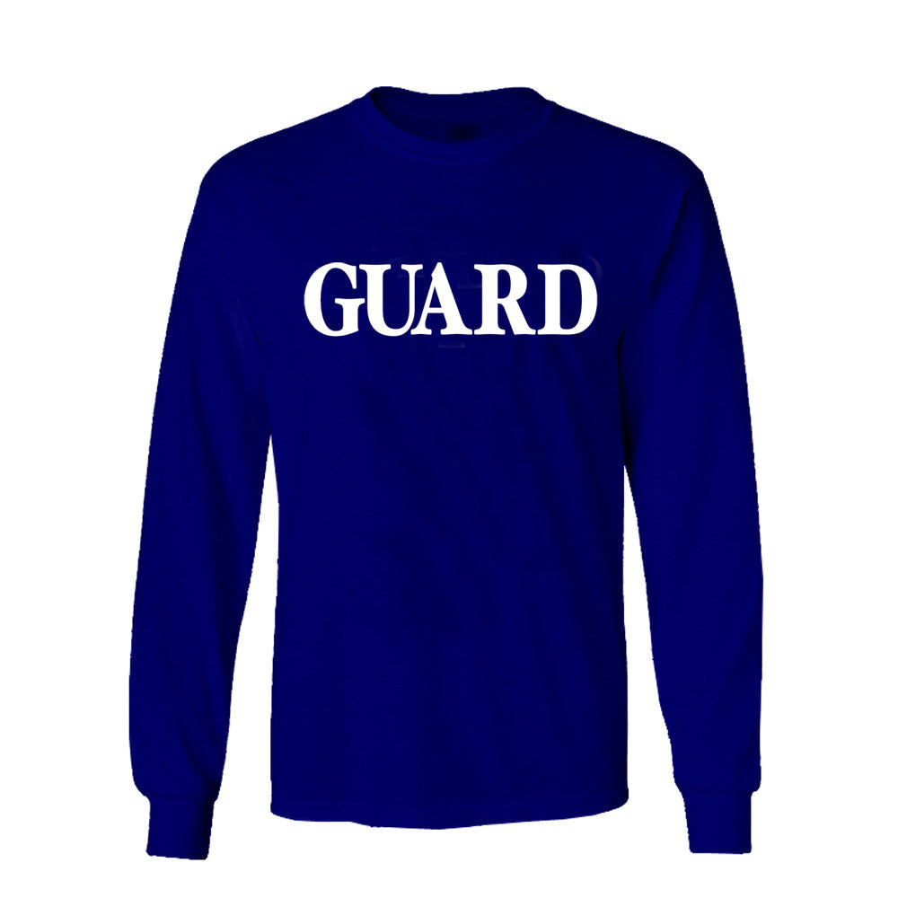Lifeguard Long Sleeve Tshirt - Guard Logo
