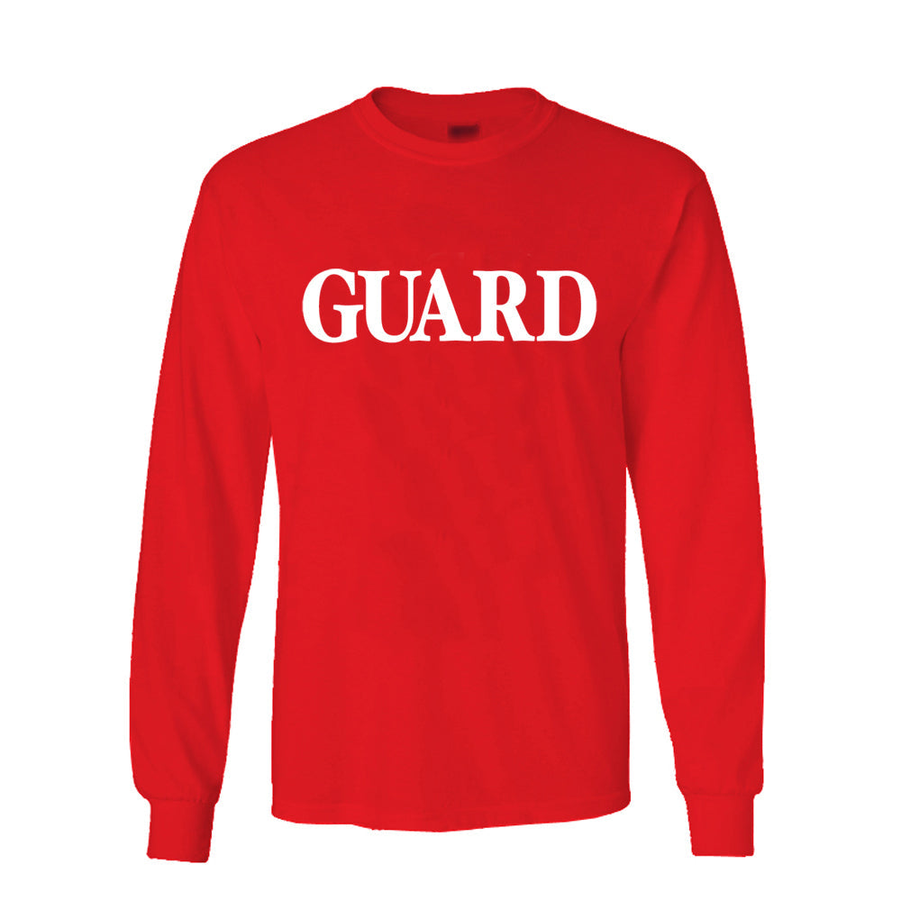 Lifeguard Long Sleeve Tshirt - Guard Logo