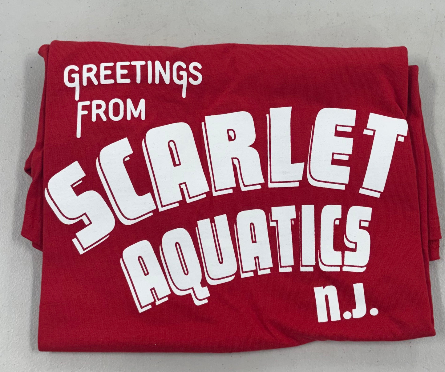 Scarlet Aquatics Rutgers_Team TEE SHIRT