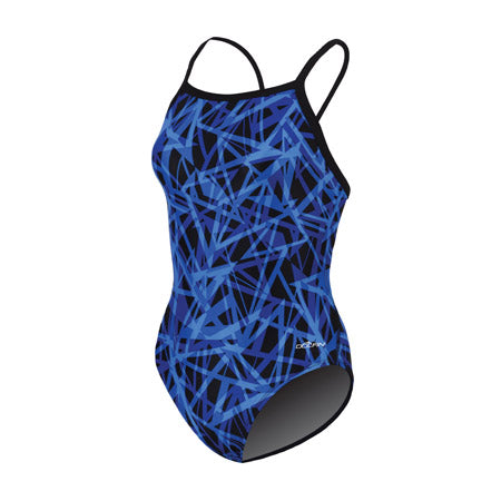 DOLFIN XtraSleek Eco Shatter Print V-2 Back