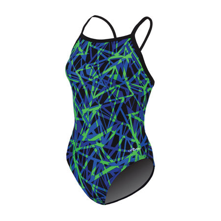 DOLFIN XtraSleek Eco Shatter Print V-2 Back