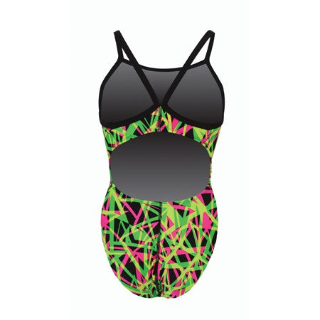 DOLFIN XtraSleek Eco Shatter Print V-2 Back